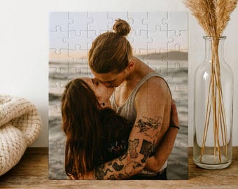 Personalized Photo Puzzle, Custom Jigsaw Puzzle,  Keepsake Gift