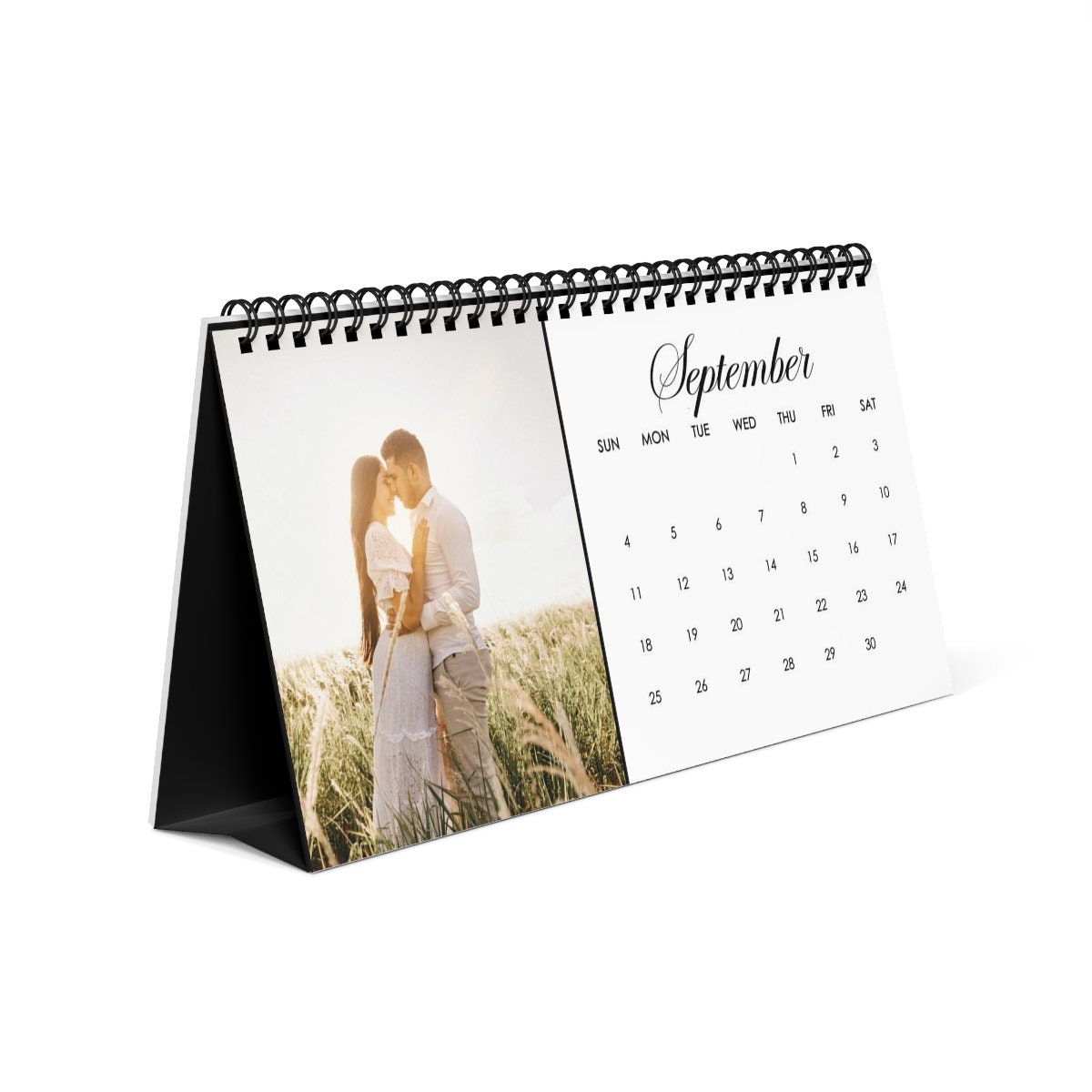 Personalized Couple's Photo Desk Calendar Wedding Photo - Etsy