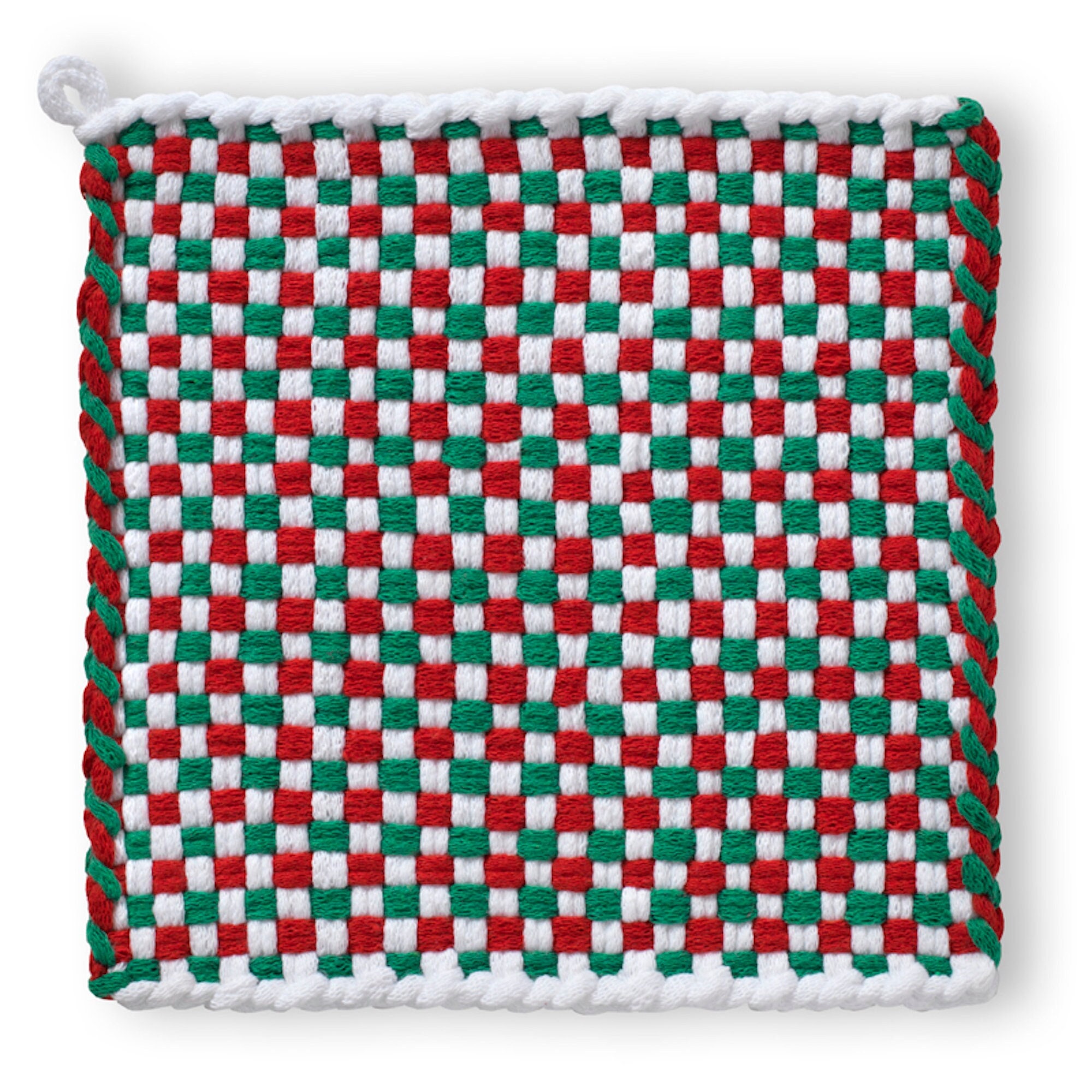 Christmas Tree Pot Holder Hot Pad Kitchen Ware Handcrafted Etsy