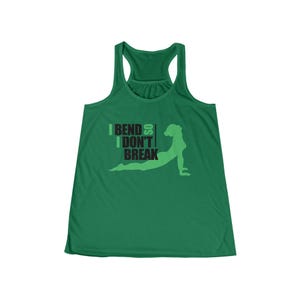Empowering Yoga Tank Top, Soft Flowing Racerback for Active Women, Workout Clothes, Fitness Gift, Mindfulness Apparel, Yoga, Yoga Top
