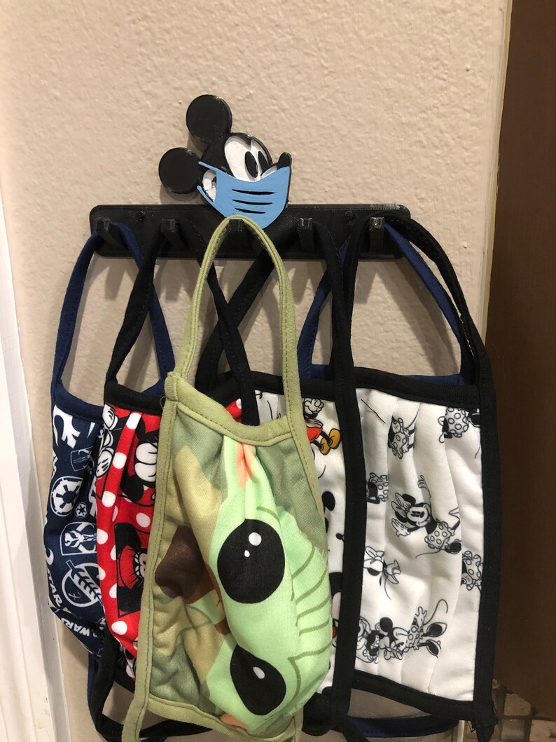 Face Mask/Key Holder 3D Printing File stl. Face Mask Etsy