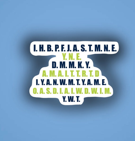 Anakin Obi Wan Speech Sticker Matte Water Resistant Etsy