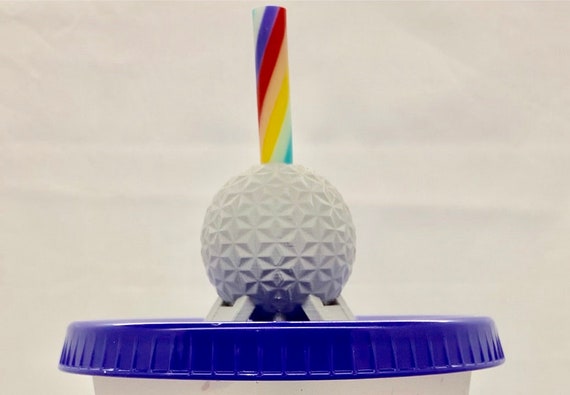 Epcot straw topper