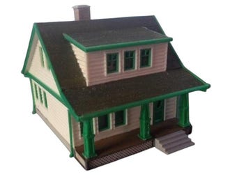 HO / N Scale Farm / Mountain House Kit for Train layouts / dioramas / sets