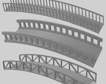 Walking Bridge for Train layouts/dioramas/sets HO-Scale