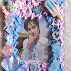 CUTE KPOP Kawaii decorated TOPLOADER for photocard