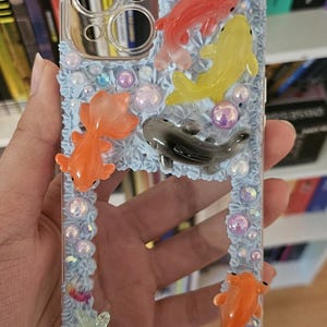 DM me first please! Custom Decoden Decorated Phonecases KPOP Photocard holding cases [DM Me first please!] image 7