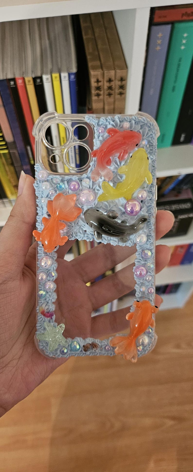 DM me first please! Custom Decoden Decorated Phonecases KPOP Photocard holding cases [DM Me first please!] image 7