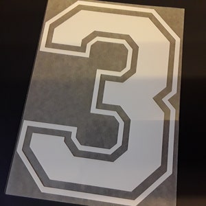 Iron on number applique, sports jersey number heat transfer patch, iron on patches for clothing iron on heat transfer numbers, iron on digit