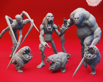Sorrowsworn - The Hungry / The Lonely / The Wretched / The Lost - Yasashii Kyojin Studio - Mini-Donjons et Dragons imprimés, Éclaireur