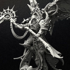 Great Demon of Corrosion - Glukivnete -  Resin Miniature for Painting, Collecting, Tabletop War Gaming, D&D, Pathfinder, other RPG&#39;s