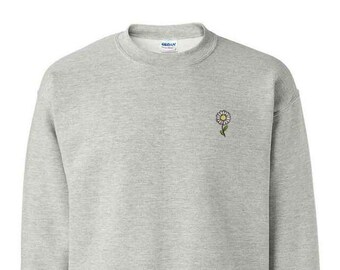 Daisy Crewneck - Grey