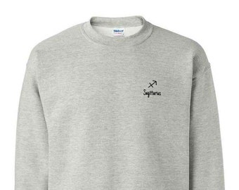 Schütze Sternzeichen / Astrologie Zeichen Crewneck - Grau
