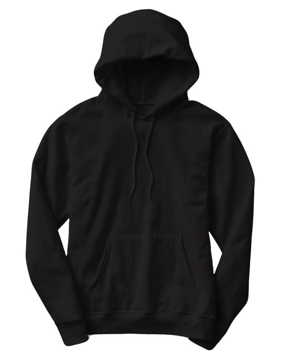 Sudadera Negra Lisa