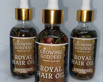 Royal Hair Oil/ Fast Hair Growth Oil Thicker Longer Hair