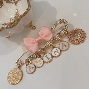 gold plated Customize baby pin