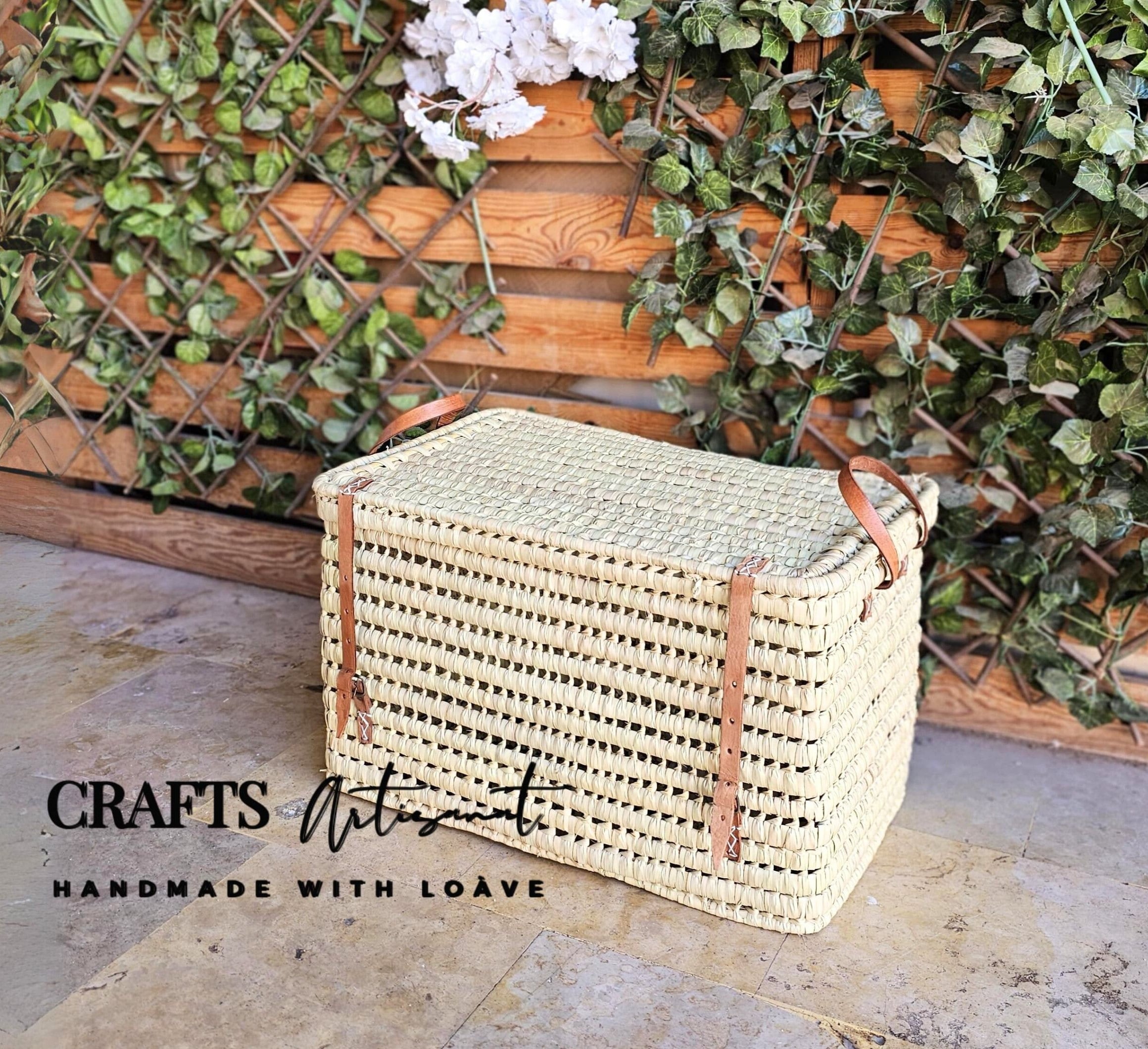 Rattan Blanket Chest Etsy UK