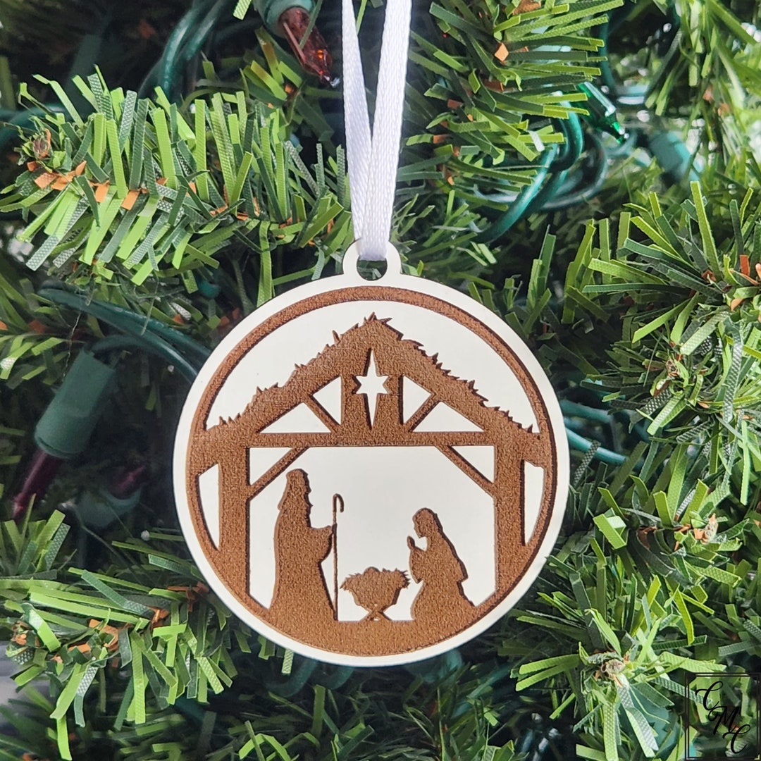 Set of 25/50/75/100 Christmas Nativity/manger Scene Ornaments Etsy