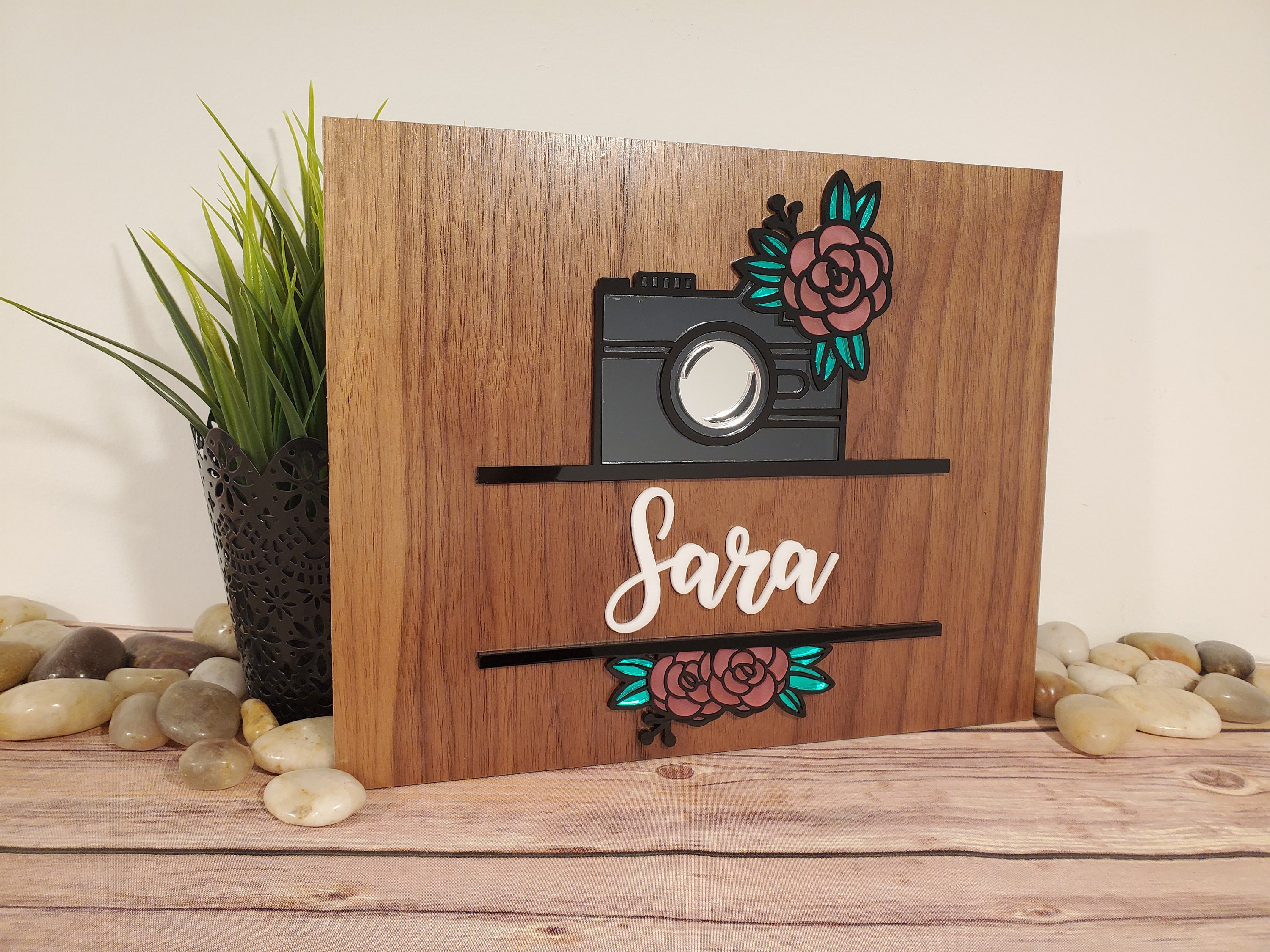 Simple Photo Sign Custom/personalized Photography/photographer Sign Made From Wood and ...