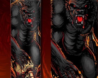Manimal skate deck