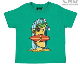 Surf Taco Toddler tee shirt