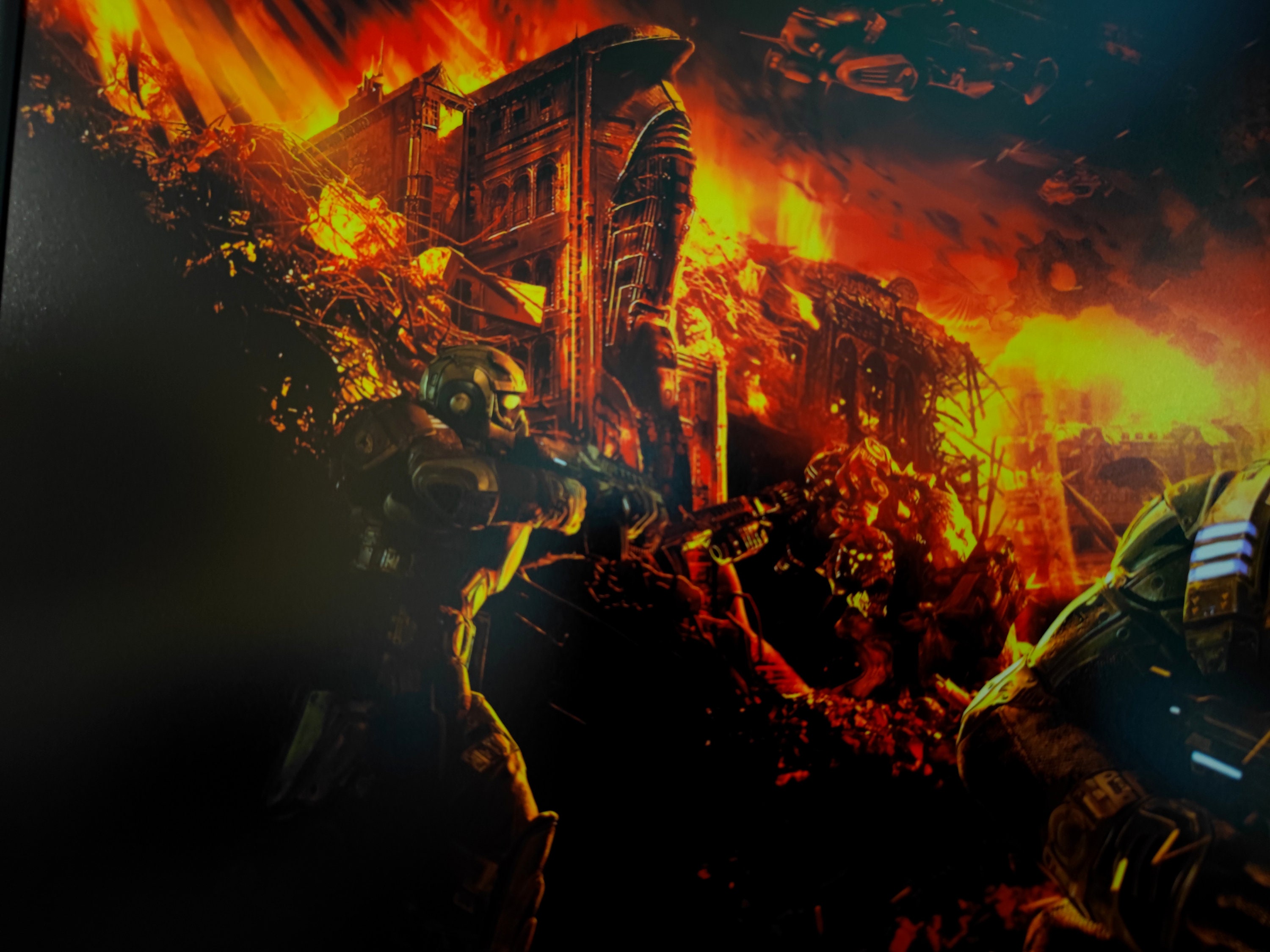 High Quality Poster From Gears of War Etsy