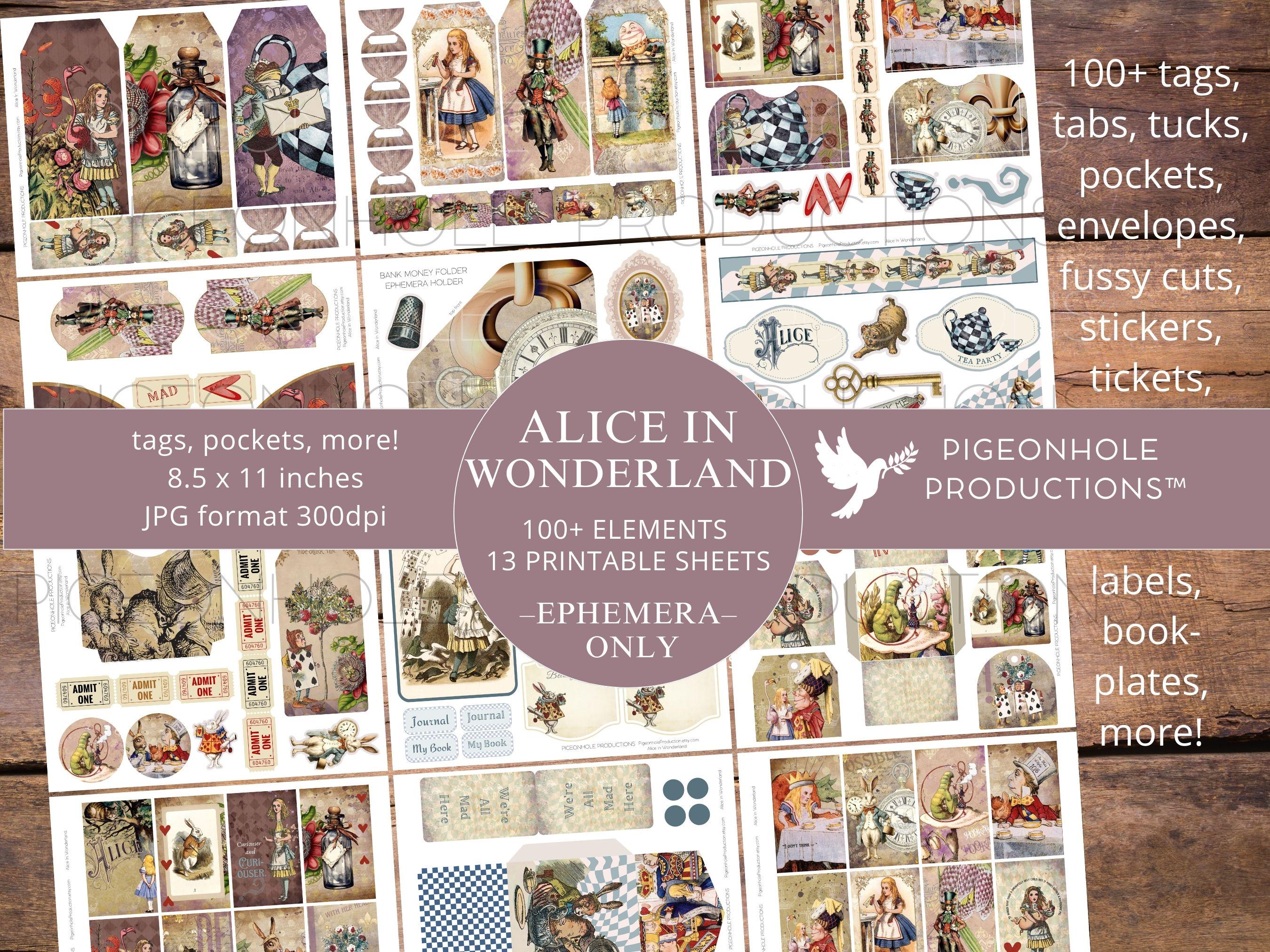 Steampunk alice in wonderland - Etsy Österreich, image size:2700x2025