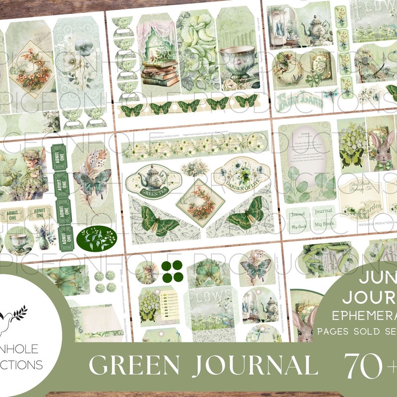 Junk Journal Ephemera - Etsy