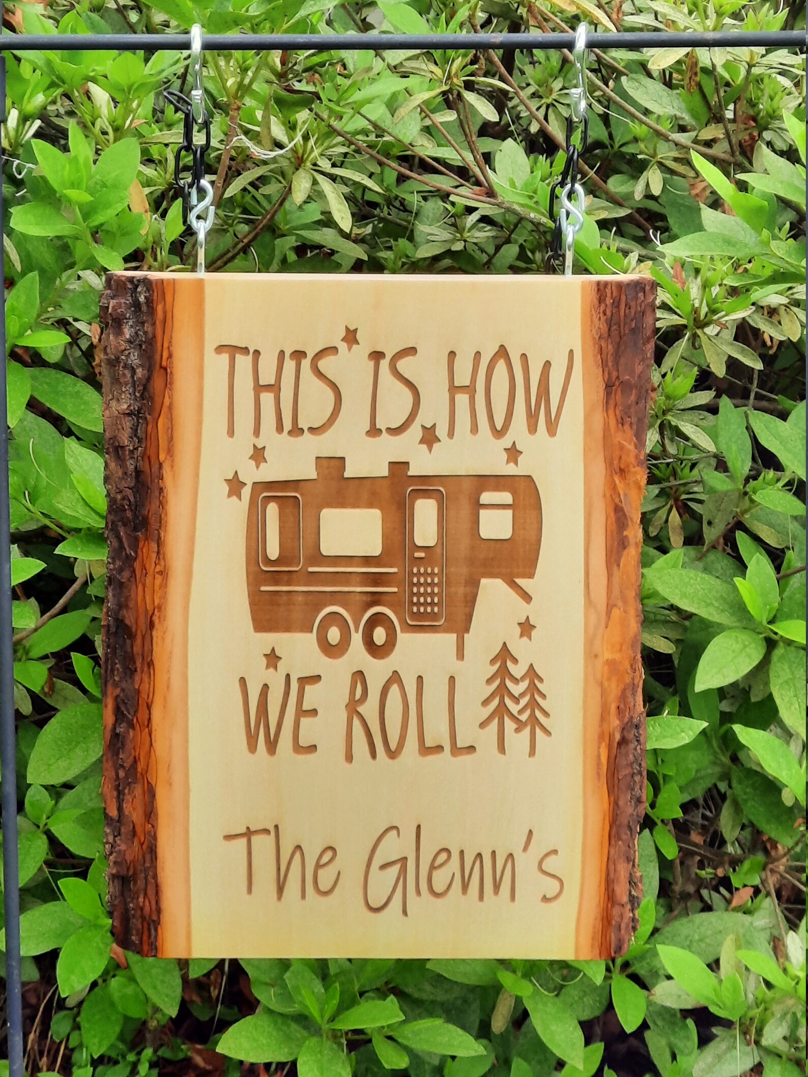 Custom Camping Sign Personalized Camping Sign to Our Etsy