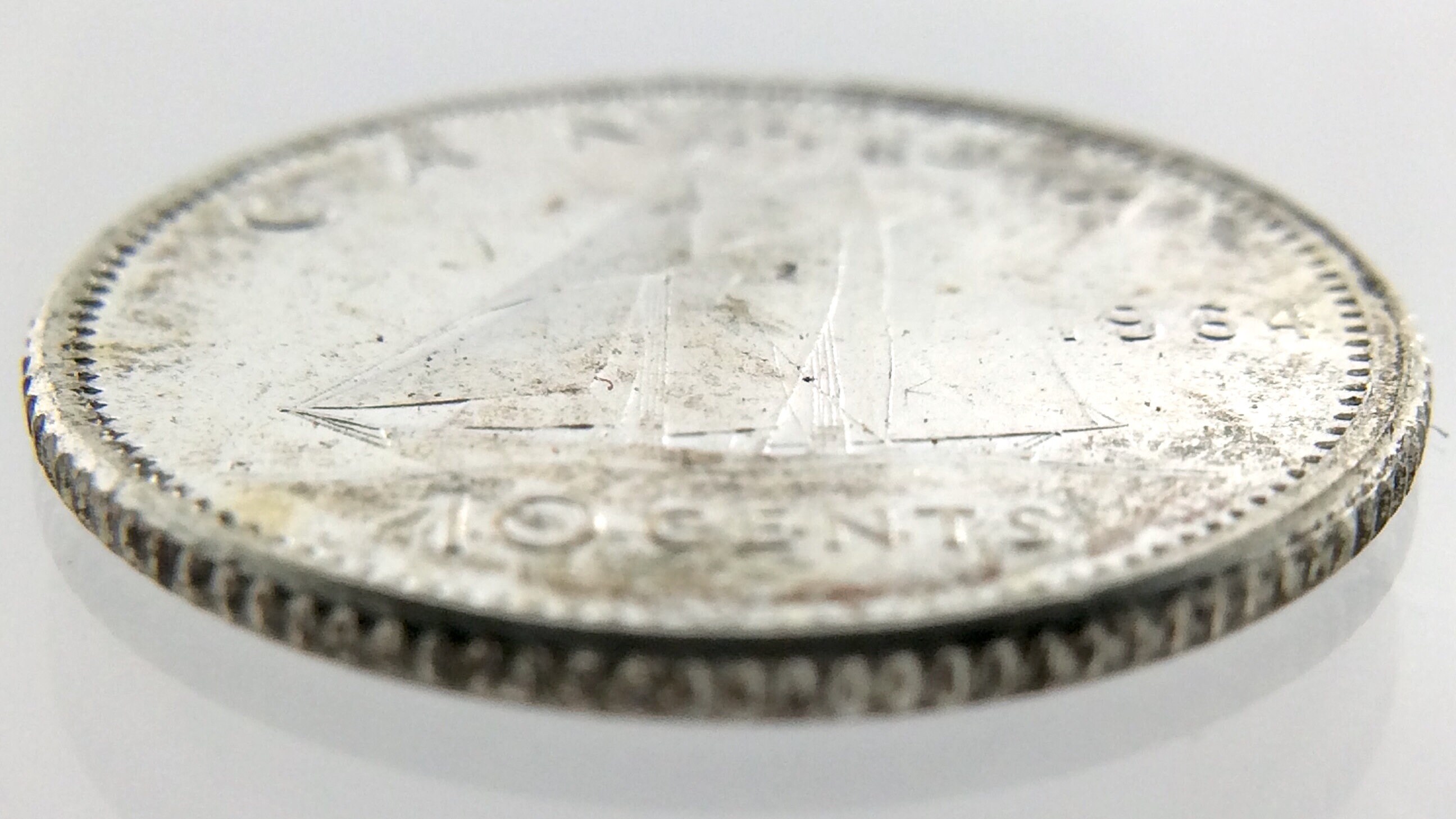 【最終セール】SANDEN CIM10A 1964 Canada Ten 10 Cents 800 Silver Dime Uncirculated Canadian
