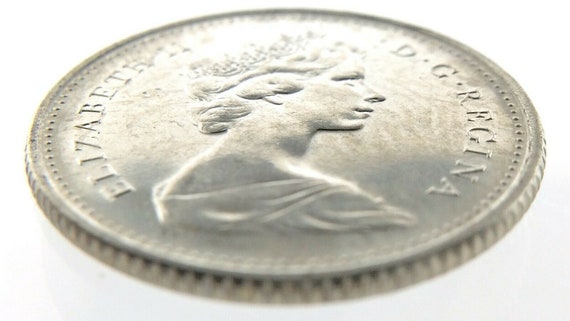 1977 Canada 10 Cents Dime Canadian Uncirculated Elizabeth II Coin