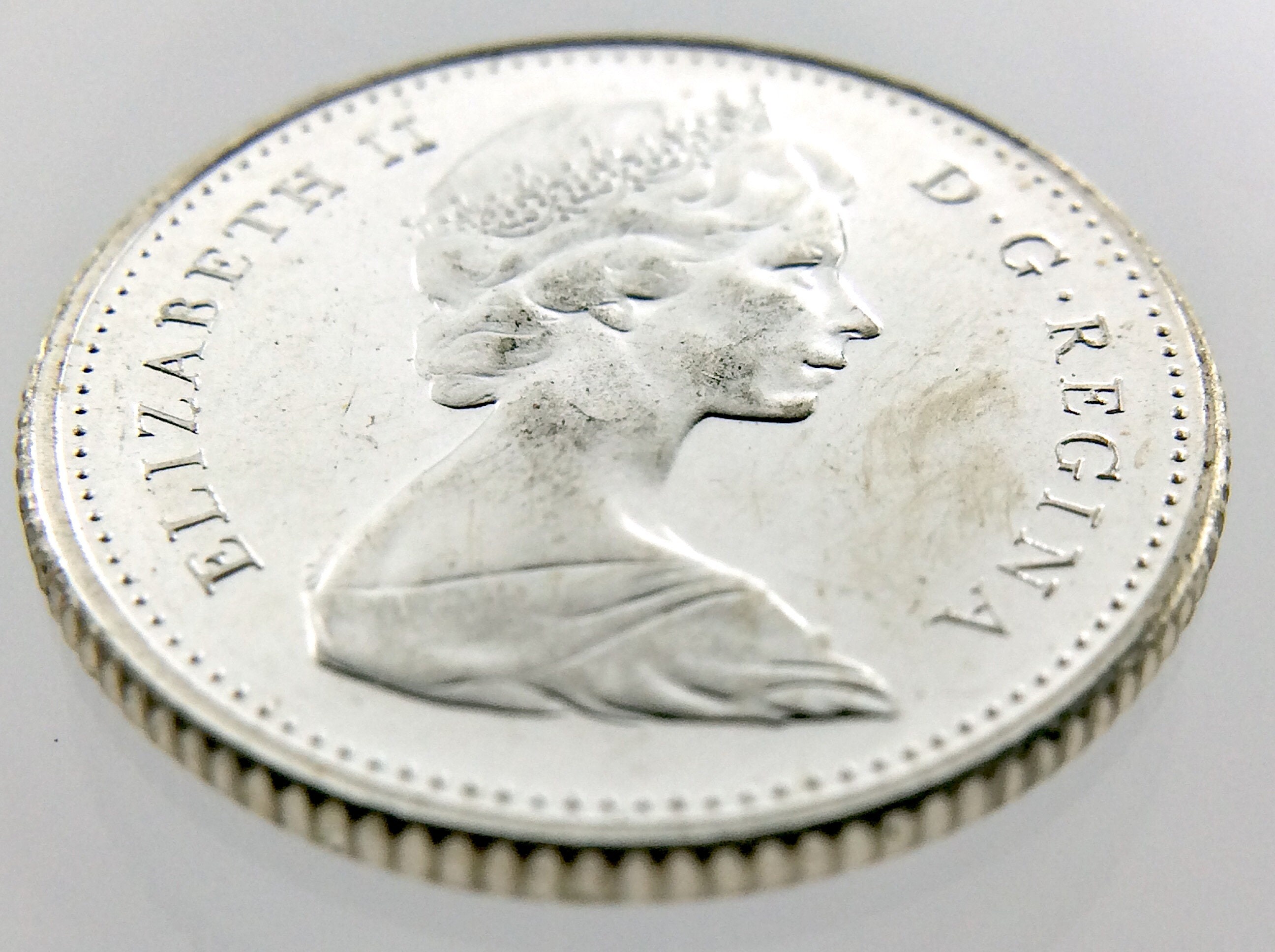 1968 Canada Ten 10 Cents 500 Silver Dime Uncirculated New Canadian