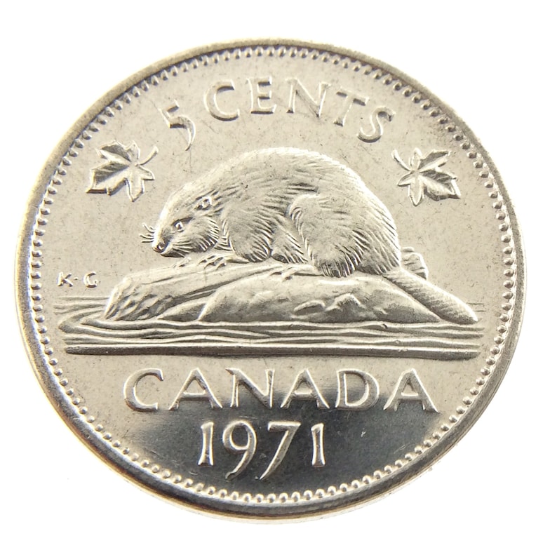 1970 CANADA FIVE CENTS CHOICE BRILLIANT UNCIRCULATED GREAT PRICE! 