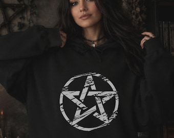 Goth Kapuzenpullover Gothic Kapuzenpullover Grunge Hoodie Mall Goth Kleidung Trad Goth Kleidung Emo-Szene e-Mädchen egirl Kleidung Plus Größe Goth schwarz in Großbritannien