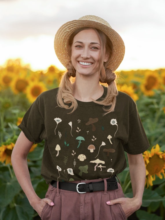 Mushroom T Shirt Mushroom Clothes 