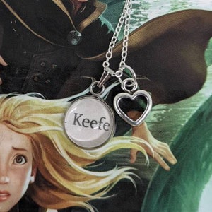 Keefe, Sophie, Fitz Choose Name Keeper of the Lost Cities Necklace - KOTLC Pendant - Sophie Foster Telepath - Shannon Messenger - Neverseen