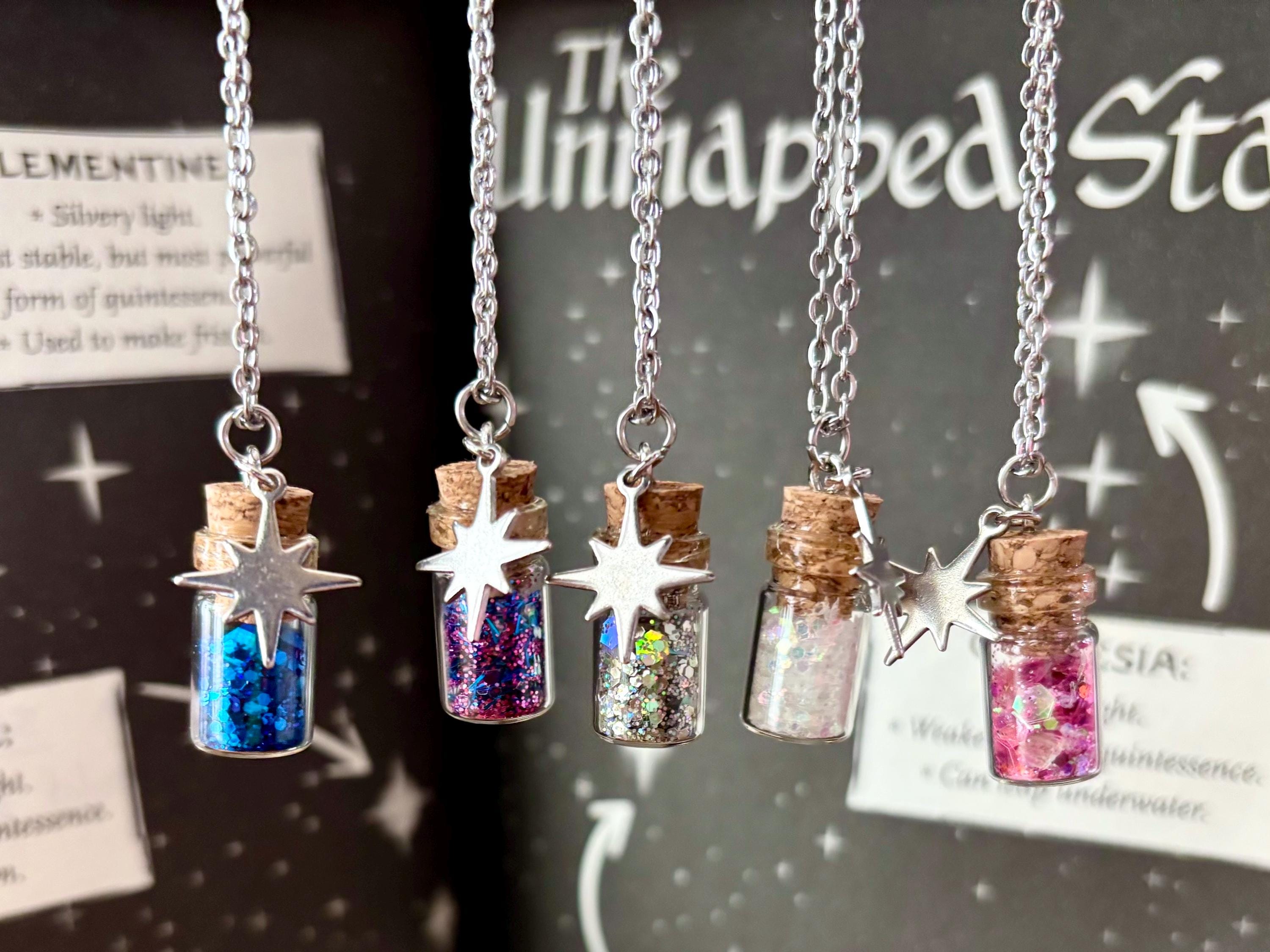 Kotlc Inspired Unmapped Stars Necklaces - Keeper of the Lost