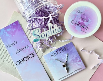 Sophie Gift Package Keeper of the Lost Cities Inspired - Kotlc Necklace - Container - Sophie Foster Jewelry - Sophie Kotlc Sticker
