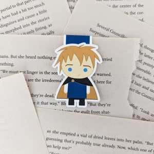 Keefe Bookmark Keeper of the Lost Cities Inspired Magnetic Bookmarks - Kotlc Gift ...