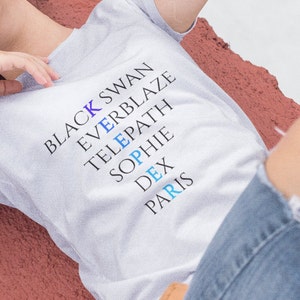 Camiseta inspirada en el Guardián de las Ciudades Perdidas - Camisa Kotlc - Shannon Messenger - Sophie Foster - Camisa Cisne Negro - Camisetas de libros