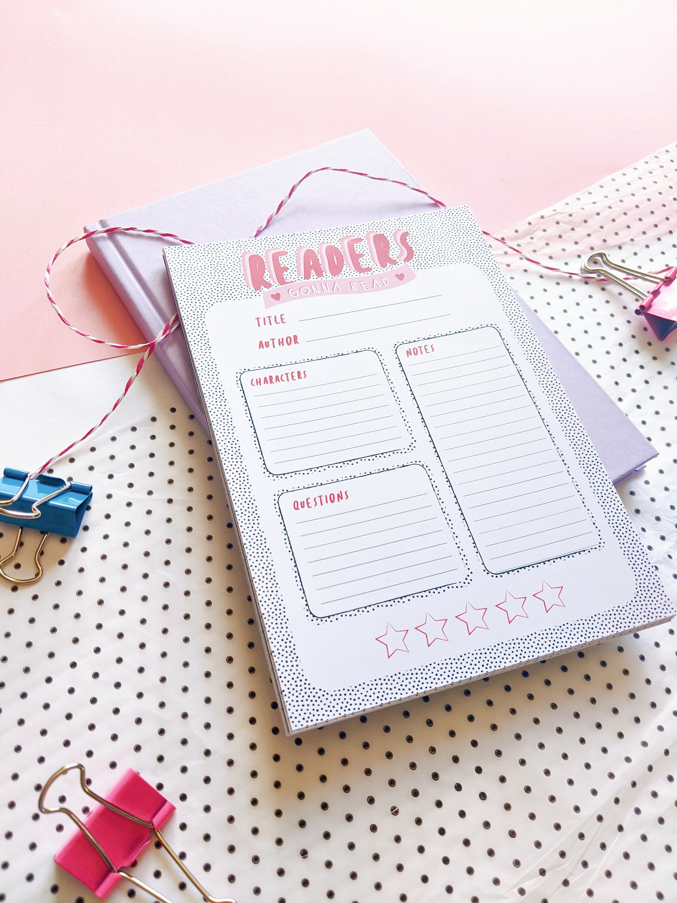 Readers Gonna Read Memo Pad Notepad Quote Notepad Etsy