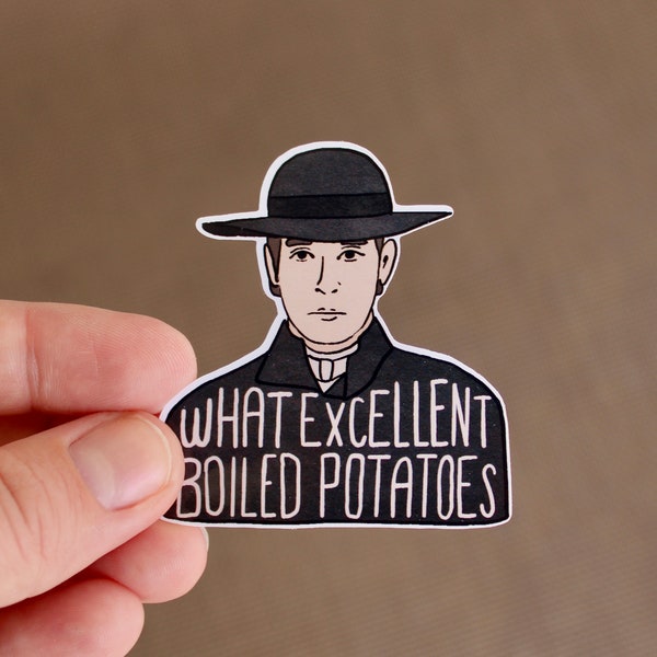 Mr. Collins Boiled Potatoes | Waterproof Sticker