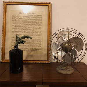 Vintage Dominion model 2012 fan 1950’s
