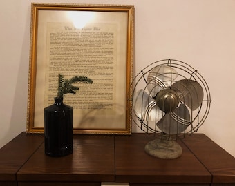 Mid Century Dominion Electric Fan - Etsy