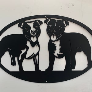 Pitbull Staffordshire Terrier DXF SVG