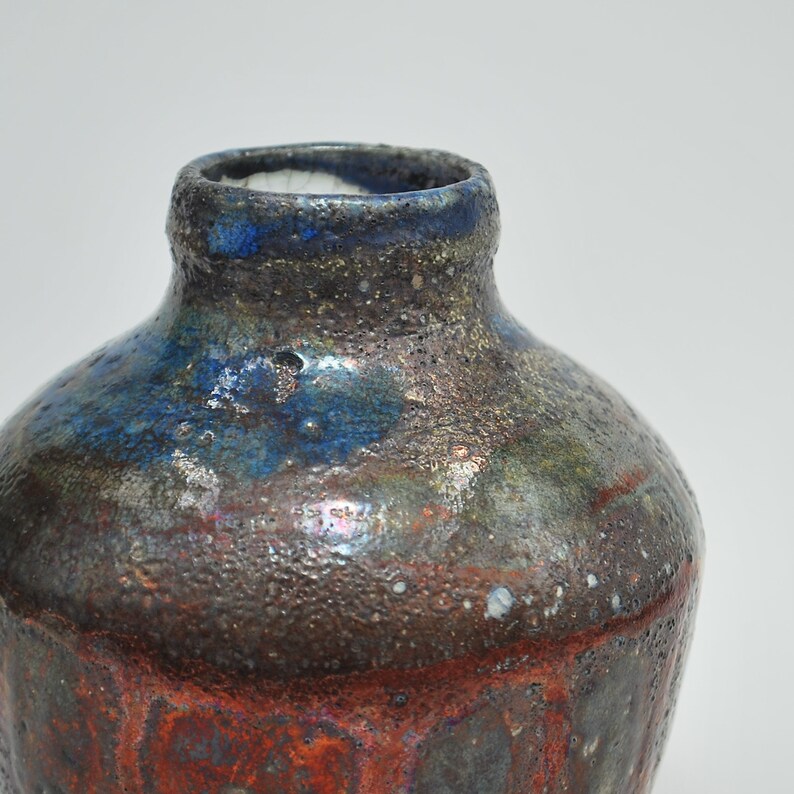 Raku Japonais Poterie Vase Ikebana conteneur Céramique vase Etsy