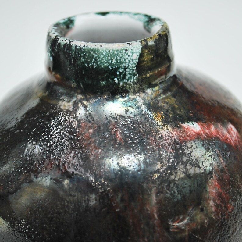 Raku Japonais Poterie Vase Ikebana conteneur Céramique vase Etsy