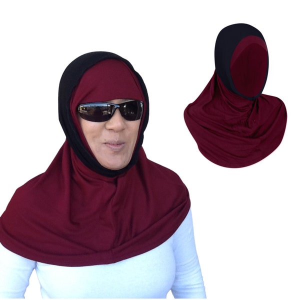 Innovative Hijab, Hijab with Pocket, Hijab for Airpods, Hijab for Glasses, Athletic Hijab, Medical Hijab, Al Amira, Ninja Instant Hijab