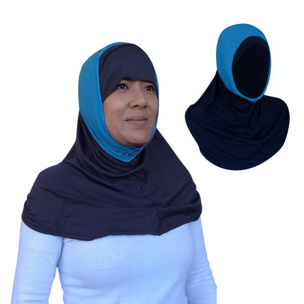 Hijab with pockets/ Hijab for Bluetooth /Hijab for Airpods /Hijab for Hearing Aids/ Hijab for Glasses/ Sports Hijab/ Hijab for Face Mask