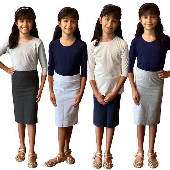 2pk Girls' Crease Resistant School Skirts (2-16 Yrs) | M&S US